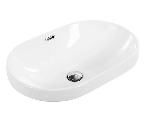 Раковина накладная BelBagno BB1004, 605 х400 х190 мм купить в СОМ