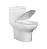 Унитаз монолит Comforty CF41083OP, безободковый, дюропласт, микролифт купить в СОМ
