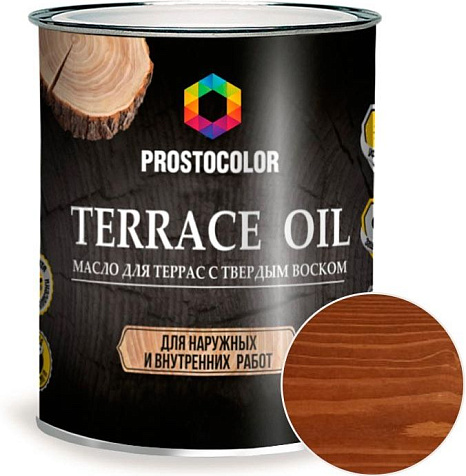 Масло Prostocolor, для террас, можжевельник, 0.75 л купить в СОМ