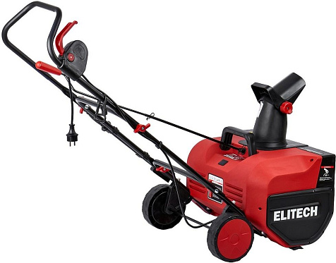 Снегоуборщик электрический ELITECH СМЭ 2200, 2000Вт, фара купить в СОМ