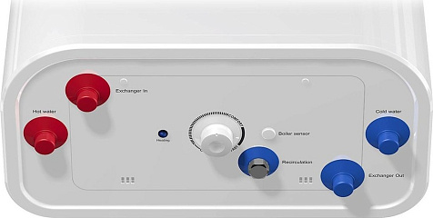 Бойлер косвенного нагрева Thermex Flat 80 V Combi купить в СОМ