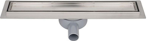 Желоб водоотводящий Azario AZT3TILE750 D40 L=750 мм, металл, поворот 360° купить в СОМ