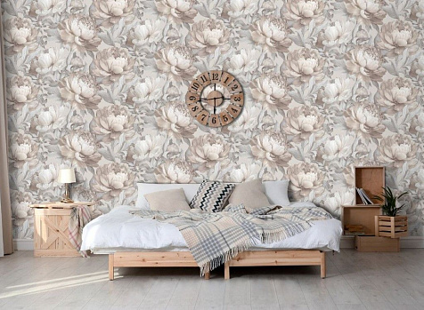 Обои виниловые на флизелиновой основе 585986 Victoria Stenova Bohemia, 1.06 х 10.05 м . купить в СОМ