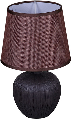 Светильник настольный Reluce 98570-0.7-01 dark brown 	40W E14 2 кв.м. купить в СОМ