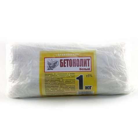 Бетонолит, белый, 1 кг купить в СОМ