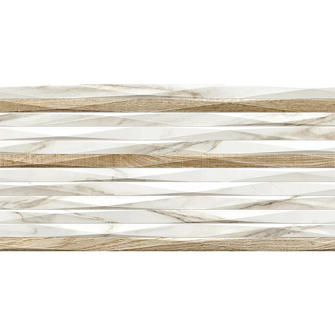 Плитка настенная Alma Ceramica Euphoria   глянец  рельеф, 249х500х8 мм, 9 шт. = 1,1205 кв, м TWU2550EPH14 купить в СОМ