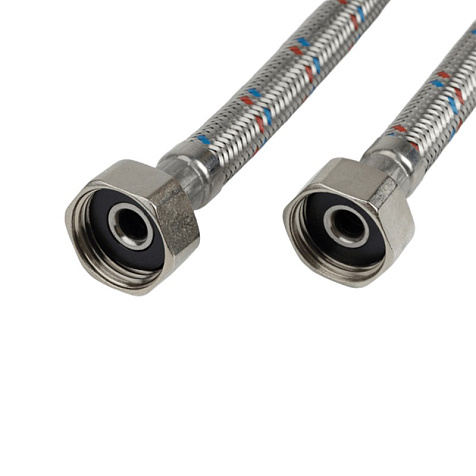 Подводка гибкая 1/2", гайка-гайка, 100 см Iddis 926ABS10ZP купить в СОМ