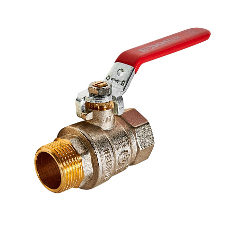 Кран шаровый 3/4" ВН, рычаг Rommer купить в СОМ