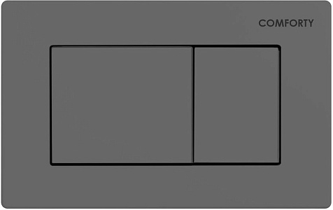 Кнопка для инсталляции Comforty CF5097JGG, квадратная оружейная сталь купить в СОМ