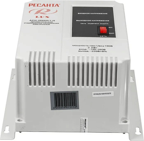Стабилизатор Ресанта АСН-2000Н/1-Ц Люкс купить в СОМ