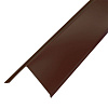 Планка торцевая с полиэстеровым покрытием, 95х120х2000 мм, шоколад RAL 8017 купить в СОМ