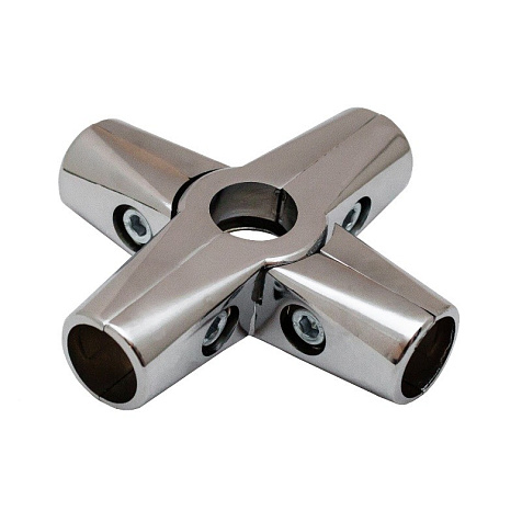 Соединитель 5-х труб, GT24(R-45) chrome 313036 купить в СОМ