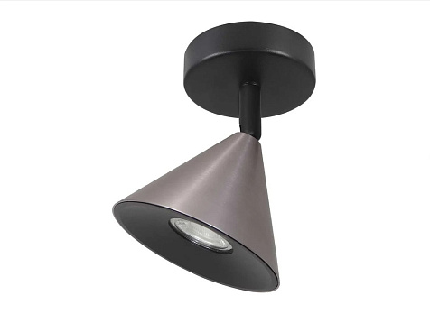 Спот Wolta BELLO чёрный/серый GU10 IP20   D115x150мм купить в СОМ