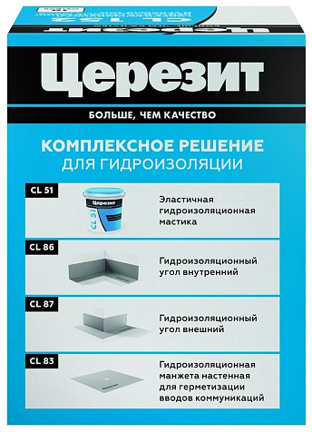 Лента гидроизолирующая ЦЕРЕЗИТ СL152 10м купить в СОМ