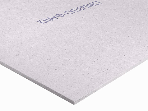 Супер-лист (ГВЛ) Knauf влагостойкий 2500x1200х12.5 мм купить в СОМ