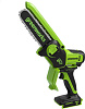 Пила ручная аккумуляторная Greenworks GD24CSMNX, 24В, шина 15см, без АКБ и ЗУ, бесщеточная купить в СОМ