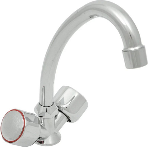 Смеситель для мойки Frud R40109, двухвентильный купить в СОМ