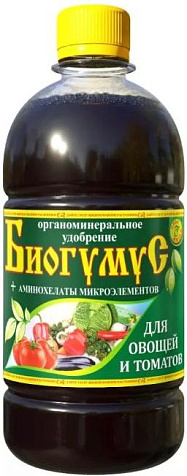 Удобрение Сила жизни Биогумус для овощей 0,5л купить в СОМ