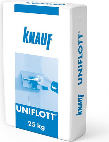 Шпаклевка гипсовая KNAUF Uniflott, 25 кг купить в СОМ