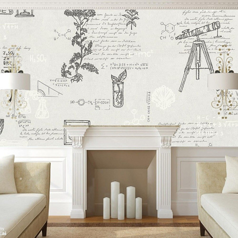 Обои виниловые на флизелиновой основе 6050-00 Deco-Deco Alchemy, 1.06 х 10 м . купить в СОМ