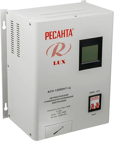 Стабилизатор Ресанта АСН-12000Н/1-Ц Люкс купить в СОМ