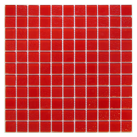 Мозайка стеклянная Red rose 300х300 мм (3.5х25х25) Bonaparte купить в СОМ