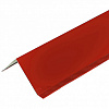Планка торцевая с полиэстеровым покрытием, 95х120х2000 мм, коричнево-красный RAL 3011 купить в СОМ