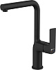 Смеситель для мойки Lemark Ursus LM7205BL, латунь, черный купить в СОМ