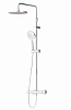 Система душевая Damixa Elara DX408541000, тропический душ, смеситель термостатический купить в СОМ