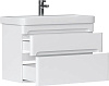 Тумба-умывальник Equil Nice 80.2Y, белый, с раковиной Nice 80 купить в СОМ