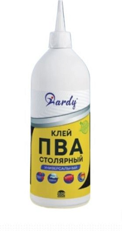 Клей ПВА Hardy, универсальный, 500 мл купить в СОМ