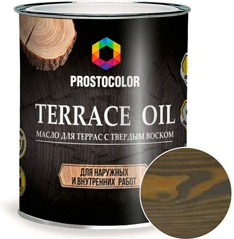 Масло Prostocolor, для террас, кантри, 0.75 л купить в СОМ