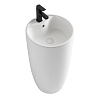 Раковина напольная Azario Tea AZ-M30148, 450 х450 х845 мм, отдельностоящая, белая купить в СОМ