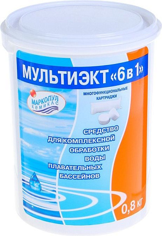 Средство дезинфицирующее Мультиэкт 6 в1 0,8кг купить в СОМ