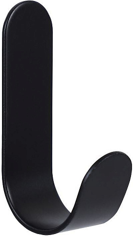 Крючок Kleber Comfort KLE-CMF04BL, 4 шт, самоклеящиеся, черные купить в СОМ