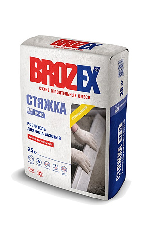 Стяжка цементная NF40 Brozex, 25 кг купить в СОМ