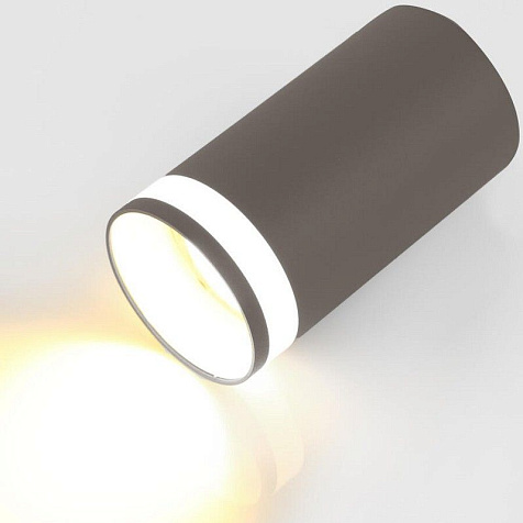 Светильник накладной спот  General  Башня  GU10 графит с боковым рассеив 55x100  GWL-GU10-M-IP20 купить в СОМ