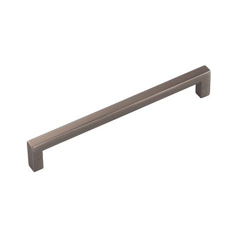 Ручка-скоба мебельная Edson 8927 BRUSHED BLACK NICKEL 160 MM купить в СОМ