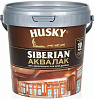 Лак акриловый Husky Siberian Аквалак, полуматовый, 0.9 л купить в СОМ
