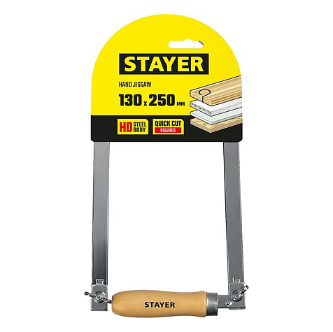 Лобзик ручной STAYER Master, 130x250 мм купить в СОМ
