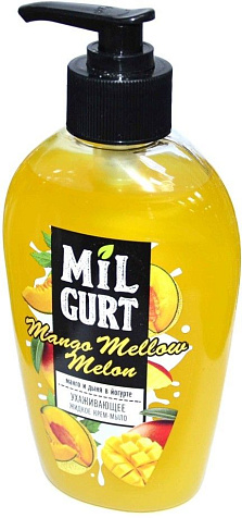 Крем-мыло MILGURT манго и дыня в йогурте 280г купить в СОМ