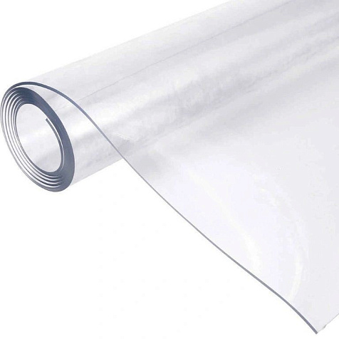 Клеенка прозрачная Crystal, ПВХ 100% 1.0х0.8мм купить в СОМ