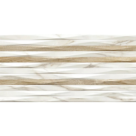 Плитка настенная Alma Ceramica Euphoria   глянец  рельеф, 249х500х8 мм, 9 шт. = 1,1205 кв, м TWU2550EPH14 купить в СОМ