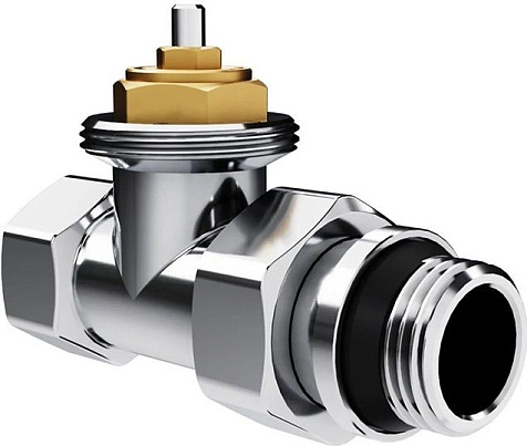 Набор термостатический для радиатора прямой 1/2" М30х1.5 хром Royal Thermo Design купить в СОМ