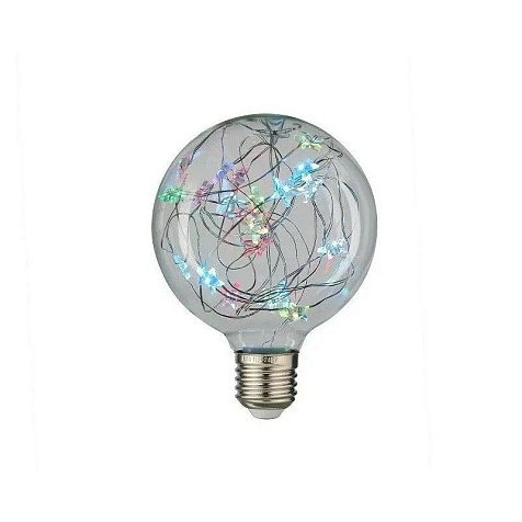 Шар новогодний General  G95SW-STAR-1-230-E27-RGB купить в СОМ