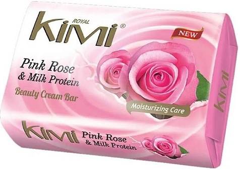 Мыло Royal Kimi  Розовая роза и Молочный протеин 80г купить в СОМ
