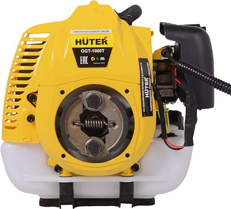 Триммер бензиновый HUTER GGT-1000T, 1000 Вт, неразборная штанга, ремень, леска, нож купить в СОМ