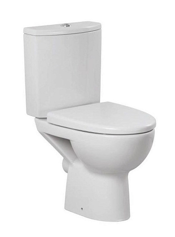 Унитаз-компакт Cersanit Parva New Clean On белый, арматура, сиденье купить в СОМ