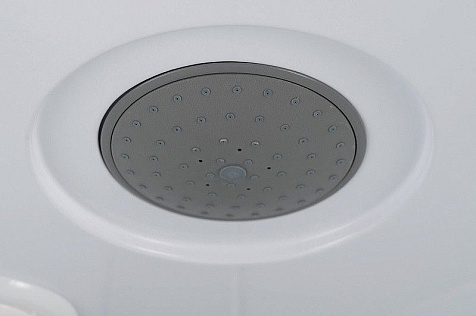 Кабина душевая Loranto CS-5180-13L F, 100 х80 х215 см, поддон 13 см, белое стекло купить в СОМ