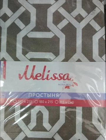Простыня 215х240см Mona Liza Melissa бязь 555007/ОК купить в СОМ